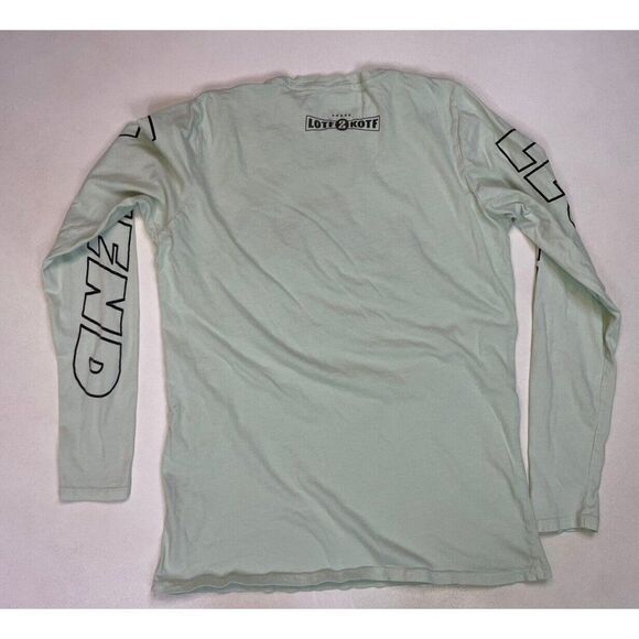 XO Starboy The Weekend World Tour Graphic T-shirt Women Small Blue Long Sleeve - Picture 4 of 7